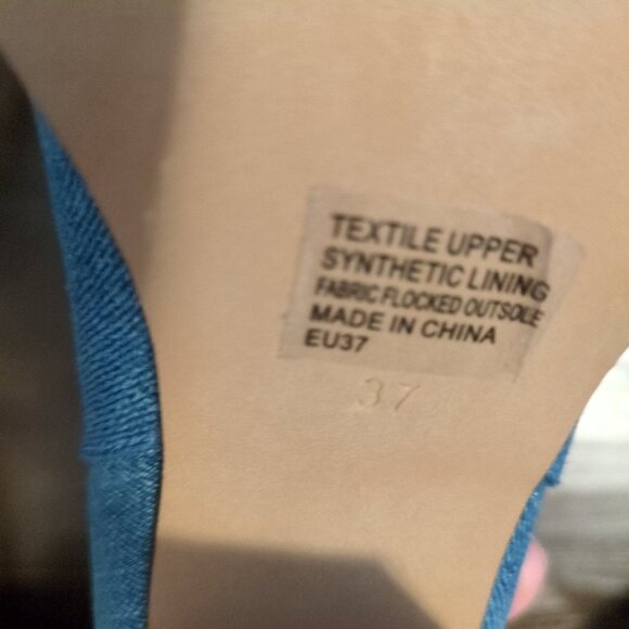 NEW Anthropologie Silent D Ivon Denim Boots Women 6.5 Vintage Chic Cowgirl Retro - Picture 9 of 11